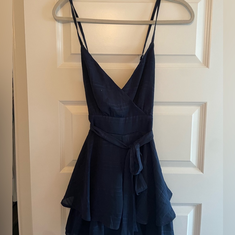 Navy Romper from a boutique; size M